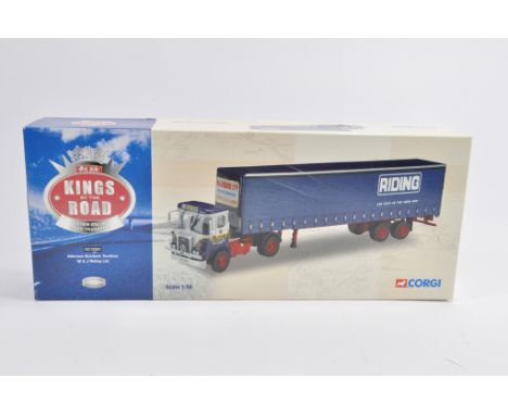Corgi 1/50 CC12501 Kings of The Road Commercial Diecast Truck. Atkinson Borderer. W&J Riding. NM in Box.
