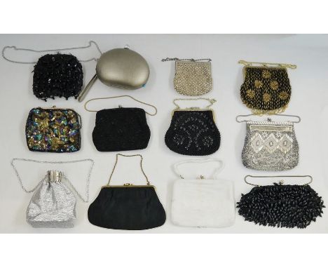 Assorted vintage and later evening bags (1 box) 