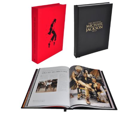 OPUS; "The Official Michael Jackson" a large volume in original outer protective hinged box sleeve.