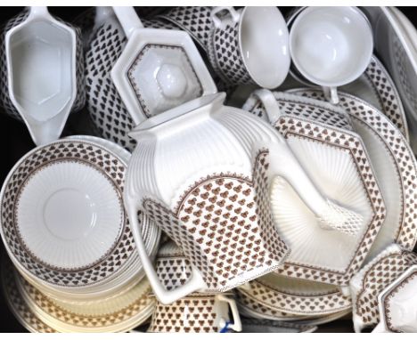 An Adams "Sharon" pattern tea service.