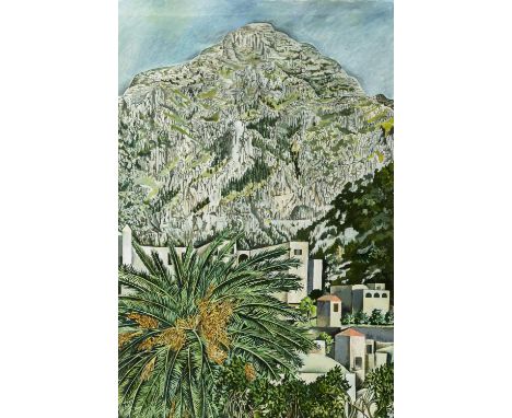 Patrick Swift (1927-1983)  Positano  Oil on canvas, 76 x 51cm (28 x 20")Exhibited: Dublin, 1993, Irish Museum of Modern Art l