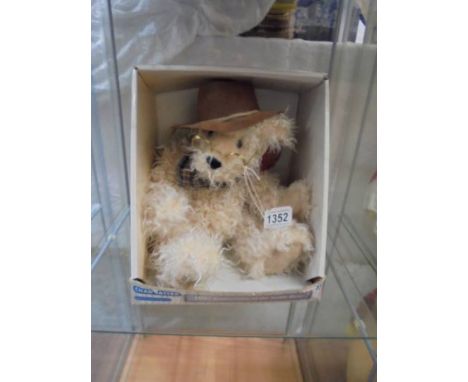 A Chad Valley limited edition 10th anniversary bear, boxed.