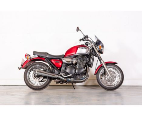 Registration – W851 VRE
Chassis No. – SMTTC396JMY099246
M.O.T. – January 2026
Odometer – 6693
The Triumph Legend TT was close