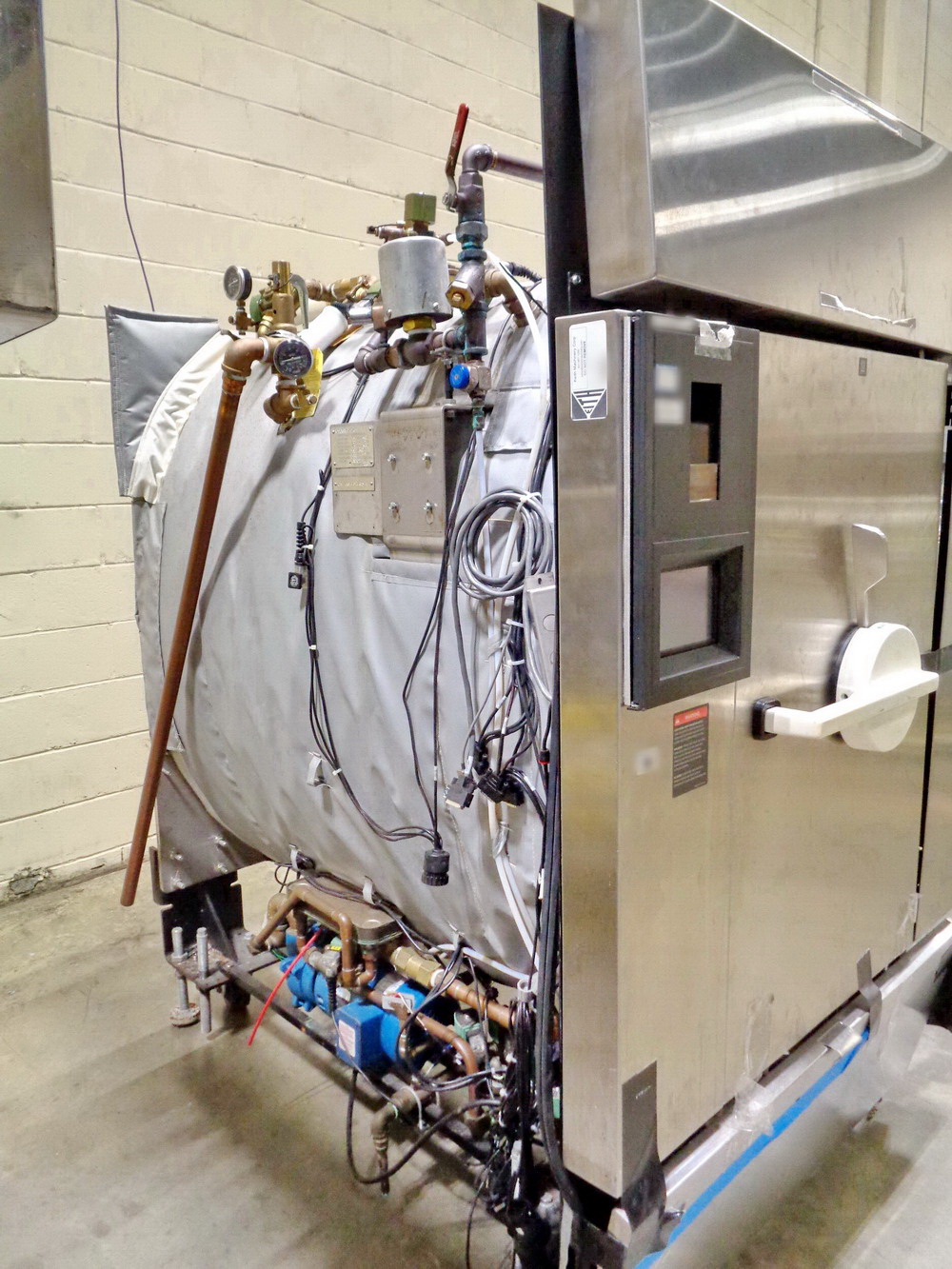 Steris Autoclave, single door, jacketed chamber, new 2006, S/N 0806024