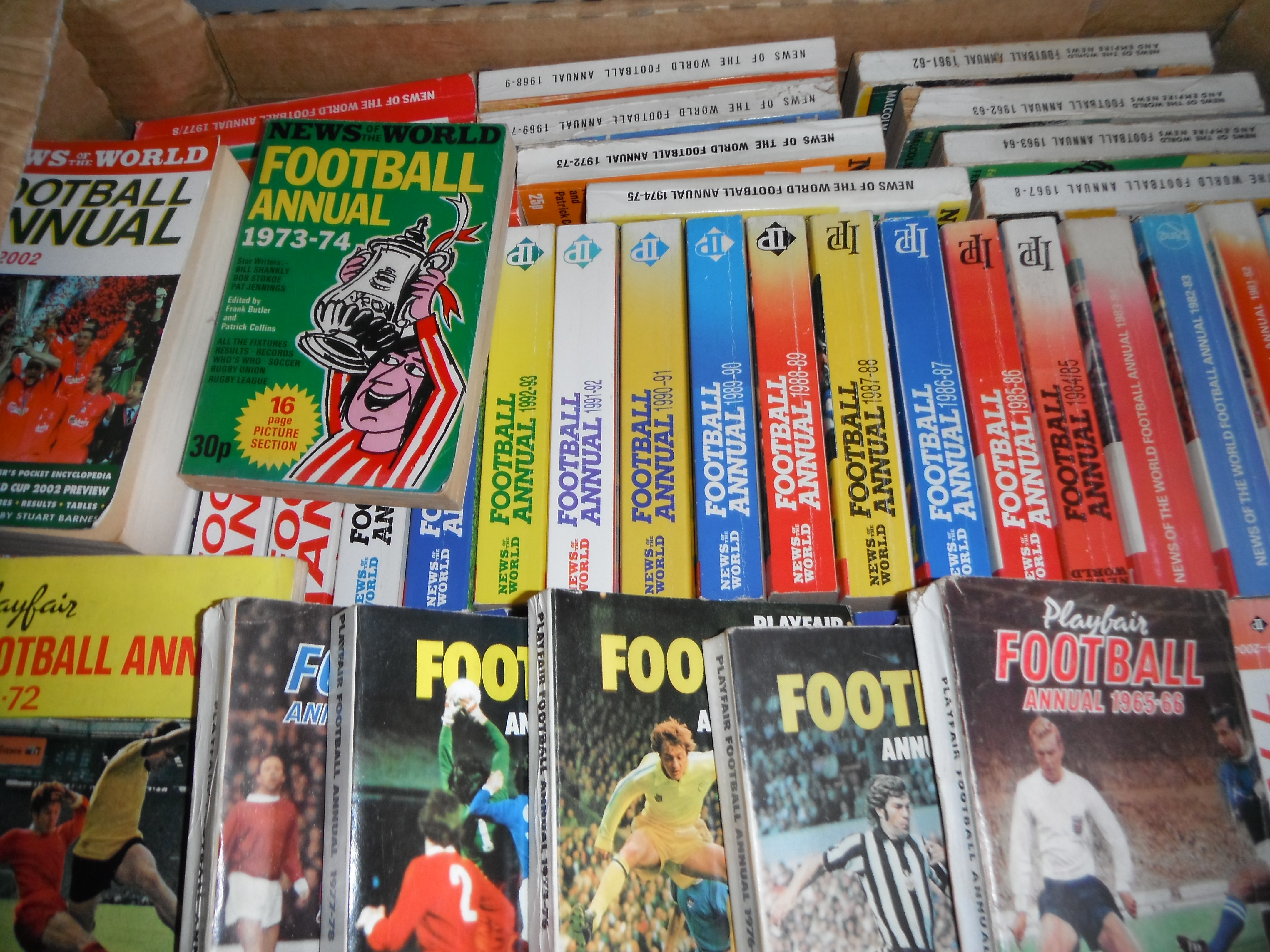 Football Book Collection: A Handful Of Books Including Bob Wilson ...