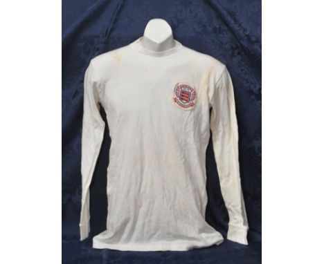Malcolm MacDonald 1972 English Football League Representative Match Worn Shirt: Opponents were the Scotland Football League p