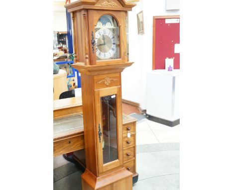 Modern three quarter size long case clock, Emperor Clock Company limited
