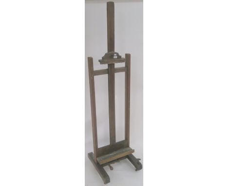 A large artist easel, 193cm high Condition Report: Available upon request