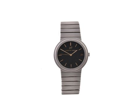 IWC for Porsche Design, Ref. 3317.3,Titanium bracelet watch, no. 2310241, circa 1980Movement: Cal. IWC 2250, quartz, 7 jewels