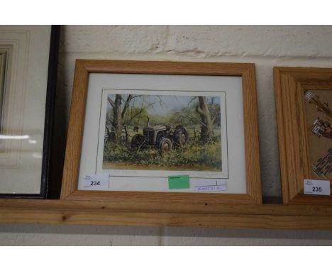 'FORLORN FERGIE', COLOURED PRINT, F/G