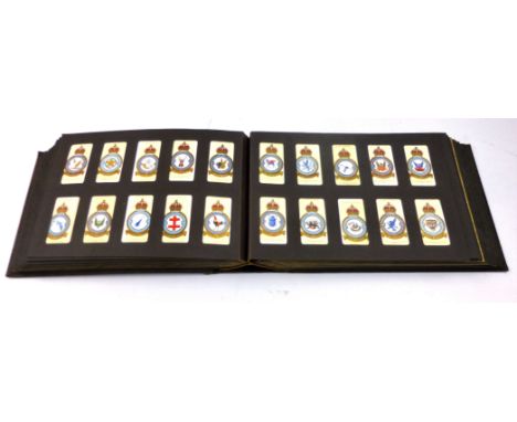 Cigarette Cards. A dedicated Hb Landscape album containing a wide range of Players & Wills sets of cards loosely held in slot