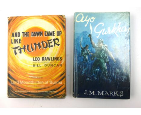 Rawlings L. : And The Dawn Came Up Like Thunder, 1972. 1st. Ed. 8vo Hb + Dj. Signed dedication by author to Major T.E. Hobbs.