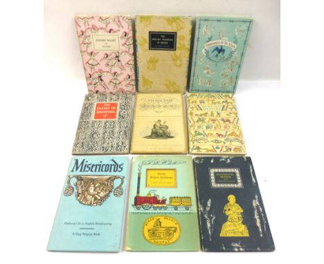 King Penguins : Misericords 1954; Early British Railways 1950; Monumental Brasses 1957 - with Djs. Bayeux Tapestry 1943; Engl