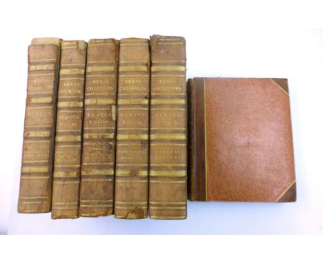 Abraham Rees : The Cyclopaedia or Universal Dictionary of Arts, Sciences and Literature, 1820. Plate Volumes ( only ). Qto. Q