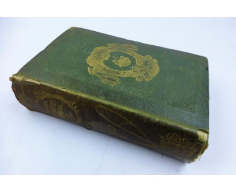 Hofland T. : The British Angler's Manual, 1848. New Revised Edition. 8vo Hb., original green cloth binding with gilt illustra