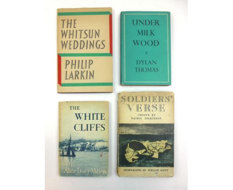 Collector's Miscellany : Dylan Thomas : Under Milk Wood, 1954 ( reprinted 1954 ). 8vo. Hb + Dj ( not price clipped ); Philip 