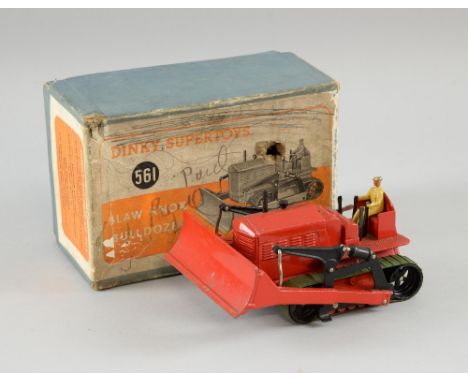 Dinky toy tractor No 561, boxed,
