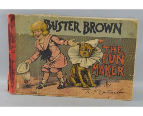 R F Outcault 'Buster Brown The Fun Maker', W and R Chambers Ltd. 1908-1910,