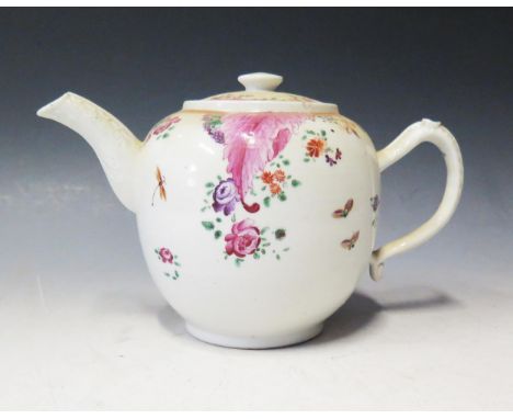 A Selection of Ceramics including a 19th century Chinese Famille Rose Teapot (A/F) 