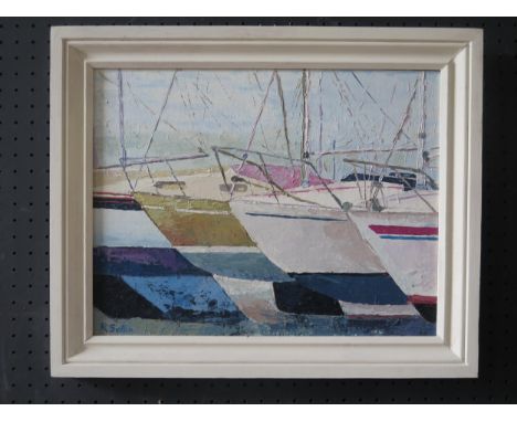 R. Sellin, 'Waiting For Summer', oil on board, framed (48 x 39cm) 