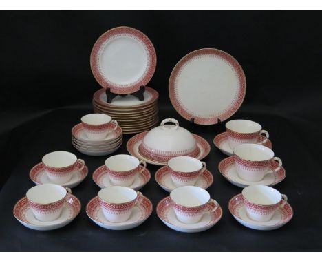 A Victorian Royal Worcester Part Tea and Coffee Set 