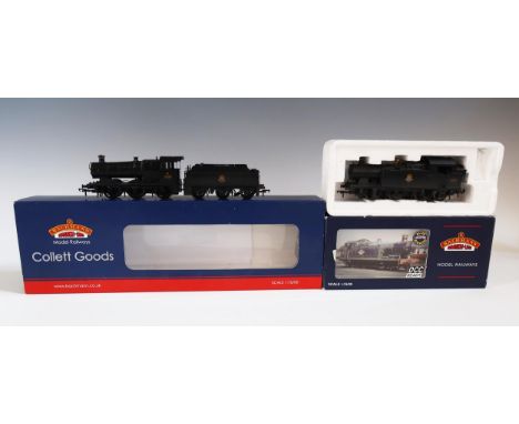 Two Bachmann OO Gauge Locomotives 32-081 Class 56XX Tank 5660 BR Black Weathered, DCC Ready Boxed and 32-306 Collett Goods Cl