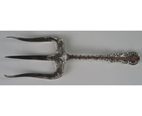 An Edward VII Silver Bread Fork, Sheffield17cm,  1906, Lee &amp; Wigfull, 58.8g 