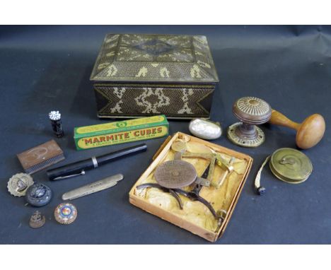 Sold at Auction: English Salter Scales with Boxed Set of Weights