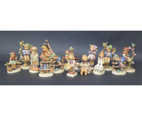 Thirteen Hummel Figurines 