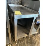Table de Support en Acier Inox. 13'' x 30''