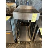 Égoutoir en Acier Inox pour Frites, 18'' x 30'', sur Roues