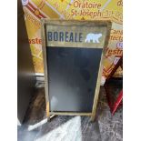 Pancarte/Menu, en Bois, style ''A-Frame''