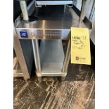 Table de Support en Acier Inox. 13'' x 30''