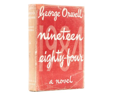 Orwell (George) Nineteen Eighty-Four, first edition, patch of browning to lower margin of first 22pp., light foxing and small