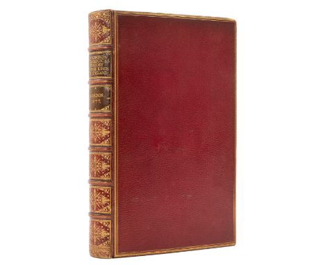 Sandford (Francis) A Genealogical History of Kings of England and Monarchs of Great Britain, first edition, title in red and 