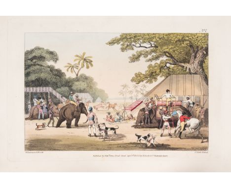 India.- Williamson (Capt. Thomas) and Samuel Howett. Oriental Field Sports; being a complete, detailed, and accurate descript
