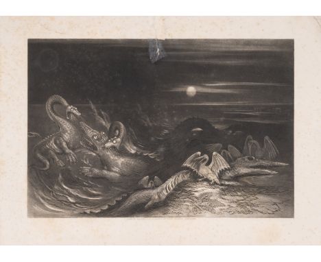 Dinosaurs.- Hawkins (Thomas) The Book of the Great Sea-Dragons, Ichthyosauri and Plesiosauri, first edition,&nbsp;mezzotint f