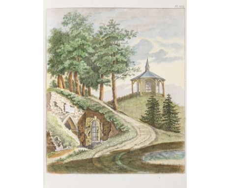 Gardens.- van Laar (Gijsbert) Magazijn van Tuin-Sieraden; of Verzameling van Modellen van Aanleg en Sieraad..., title with ha