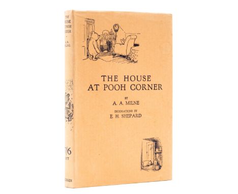 Milne (A. A.) The House at Pooh Corner, first edition, illustrations and pictorial endpapers by E. H. Shepard, light browning