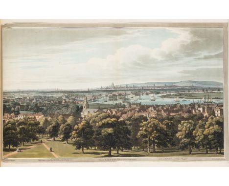 Thames.- Boydell (John &amp; Josiah) An History of the River Thames, 2 vol., first edition, 2 printed titles to each vol., vo