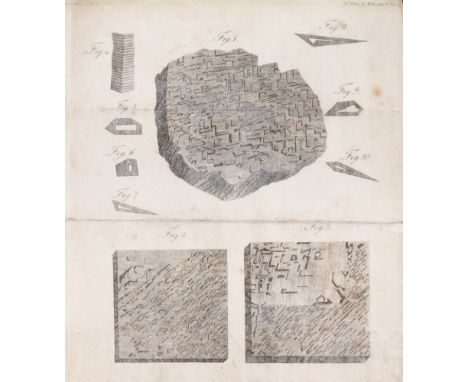Hutton (James) Theory of the Earth with Proofs and Illustration, 2 vol., first edition, 6 folding engraved plates (finely sil
