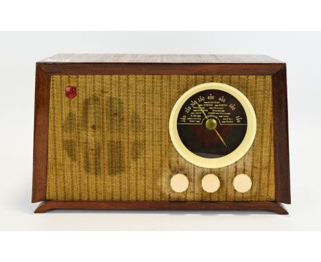 Vintage Classic Alba Valve Radio manufactured by A F Balcombe Ltd. Model no 3112.