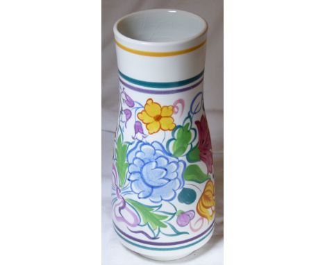 POOLE VASE. Large Poole Pottery vase, H: 23 cm