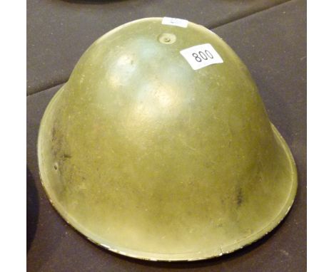 METAL HELMET. War dept metal helmet with liner