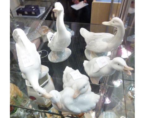 NAO GEESE. Five Nao geese