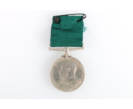 Medal of 4010 Lance Sergeant R Aitken of the 7th Volunteer Battalion Royal Scots comprising Edward VII Volunteer Long Service