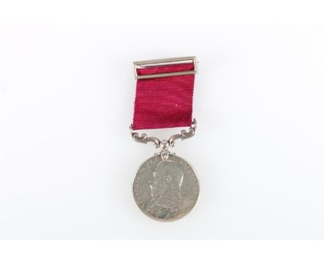 Medal of 58671 Company Sergeant Major I of G V Ormsby of the Royal Garrison Artillery comprising Edward VII Army Long Service