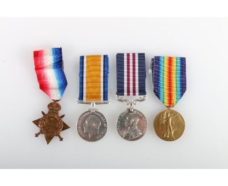 Medals of 2993 Private A L Westwood of the 9th Battalion Royal Scots comprising George V Military Medal [2993 PTE A L WESTWOO