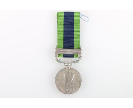 Medal of 335 Hav Clk Bhagat Ram 1 IHC comprising George V (INDIAE IMP variety 1930-35) India General Service medal 1908-1935 