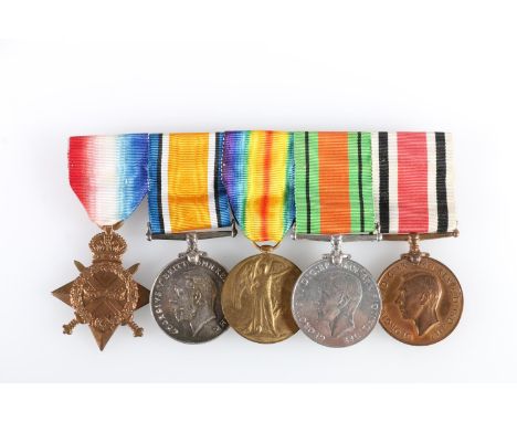 Medals of 4 Quarter Master Sergeant and Warrant Officer 2nd Class Samuel T Clarke of the Royal Army Medical Corps also Chief 